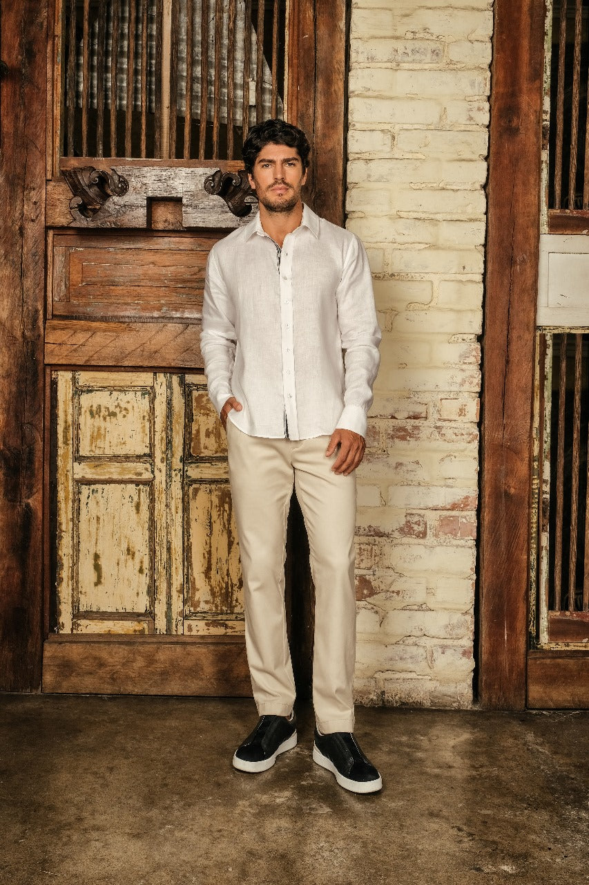 HERITAGE LINEN SHIRT