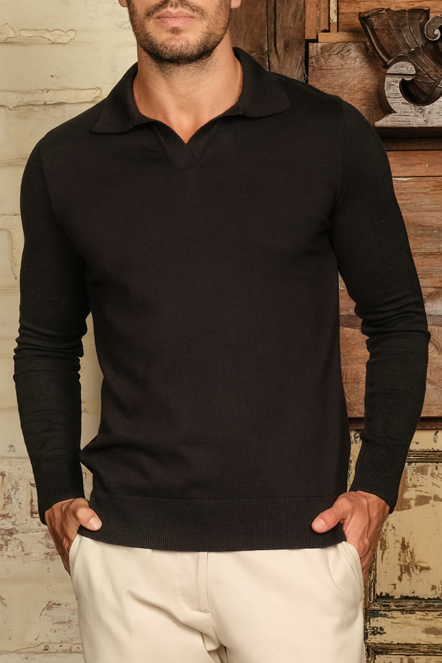 LINEAGE LONG SLEEVE POLO