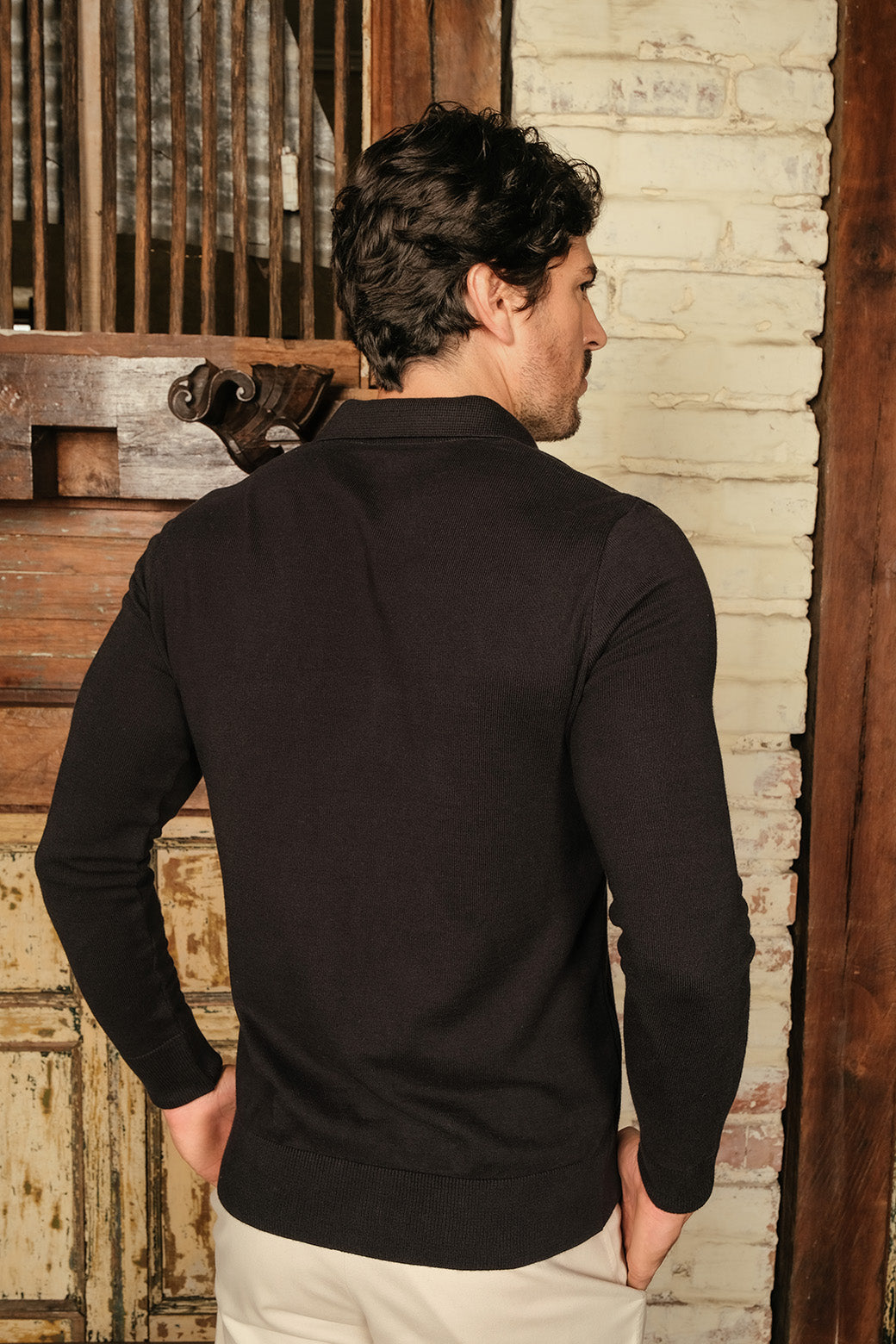 LINEAGE LONG SLEEVE POLO