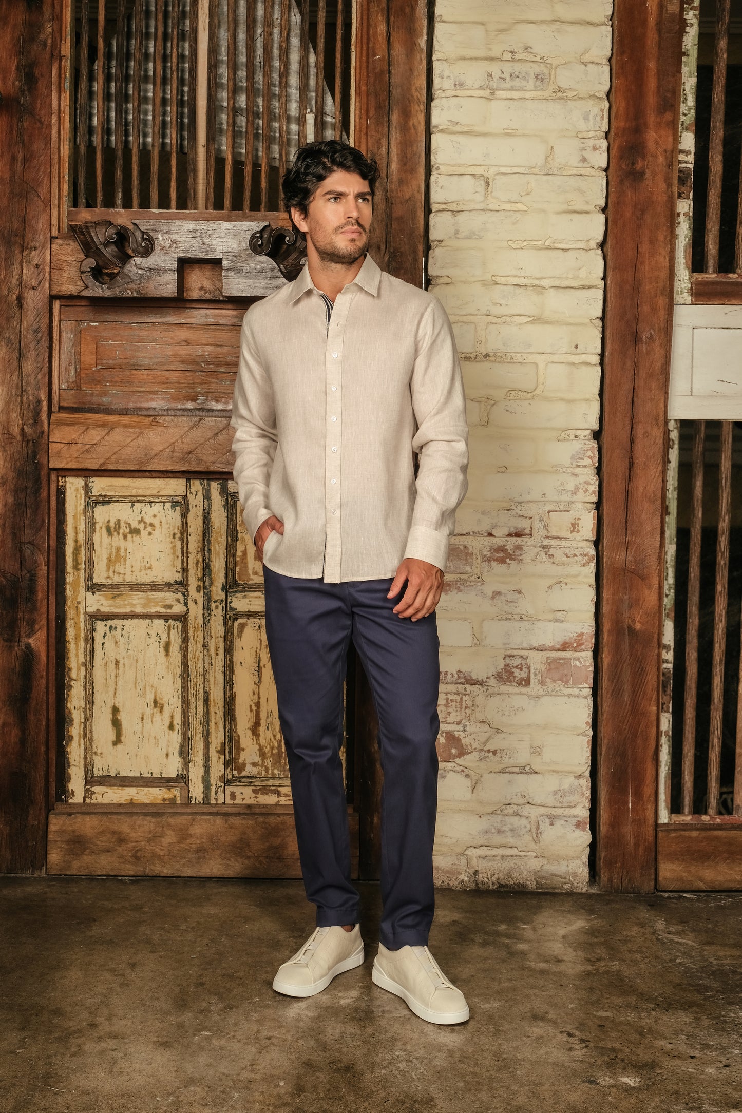 HERITAGE LINEN SHIRT